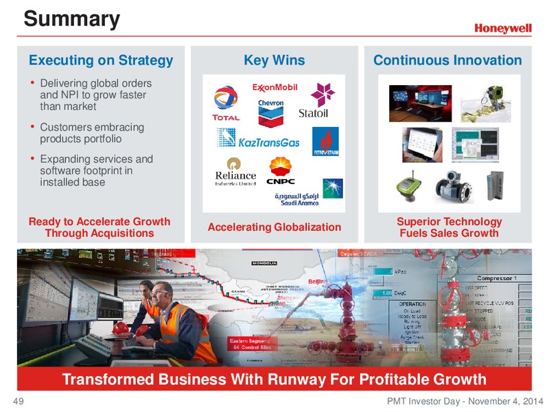 Investor Conference – Honeywell International Inc. – slide 48