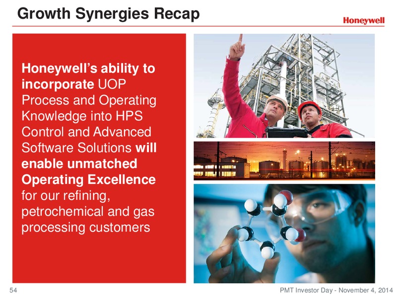 Investor Conference – Honeywell International Inc. – slide 53