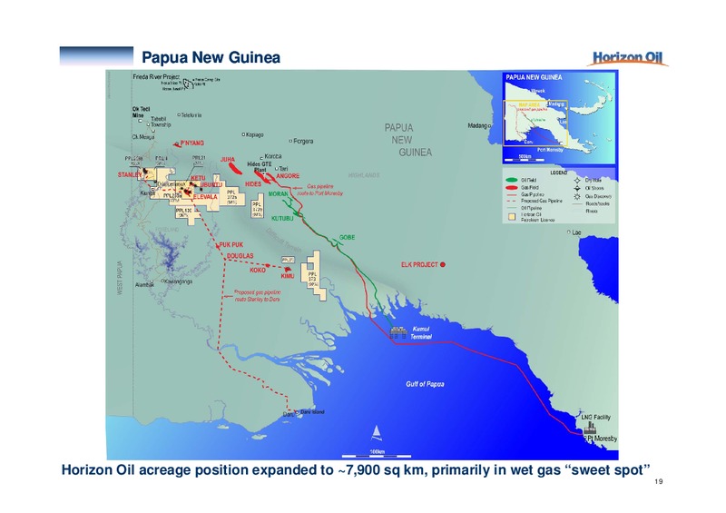 Annual General Meeting – Horizon Oil Ltd. – slide 19