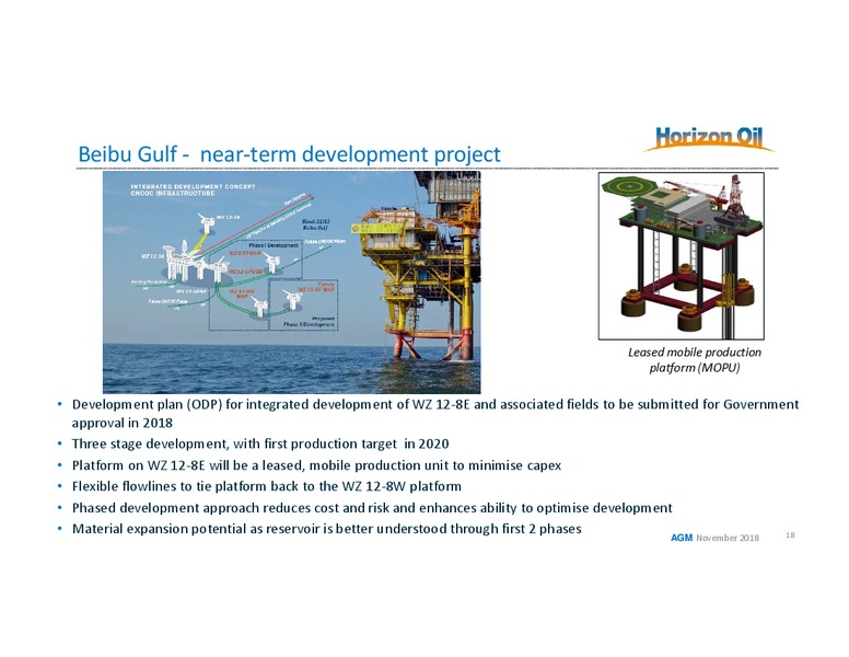 Annual General Meeting – Horizon Oil Ltd. – slide 18