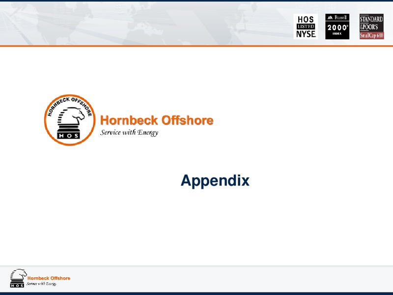 JUNE 2015 INVESTOR PRESENTATION – Hornbeck Offshore – slide 48