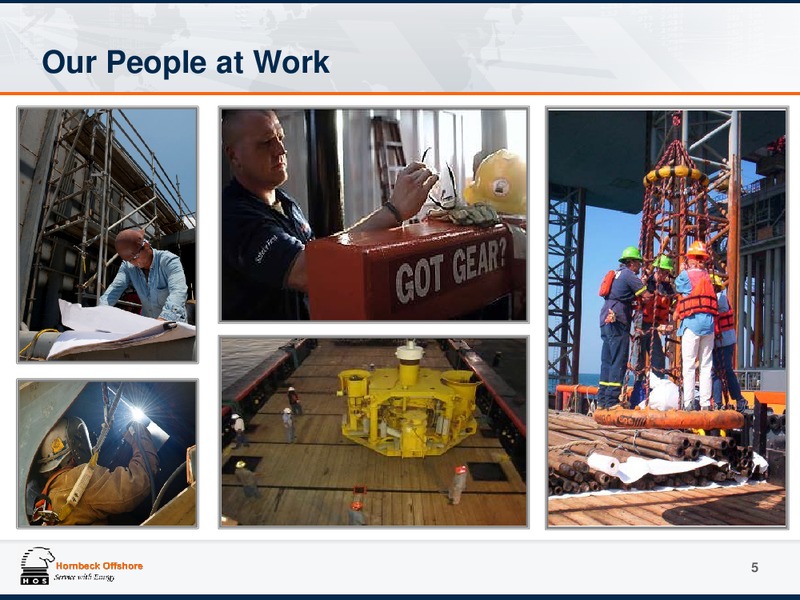 JUNE 2015 INVESTOR PRESENTATION UPDATE – Hornbeck Offshore – slide 4