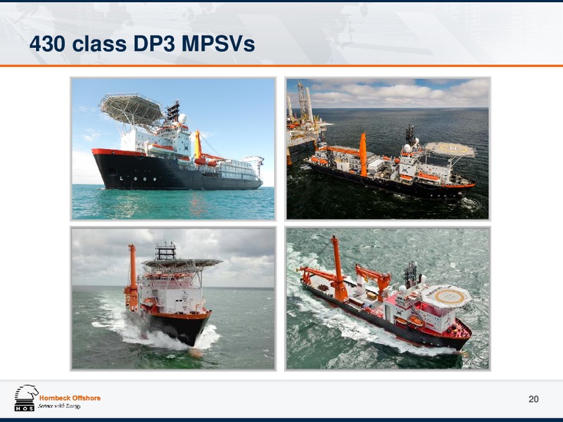 JUNE 2015 INVESTOR PRESENTATION UPDATE – Hornbeck Offshore – slide 19