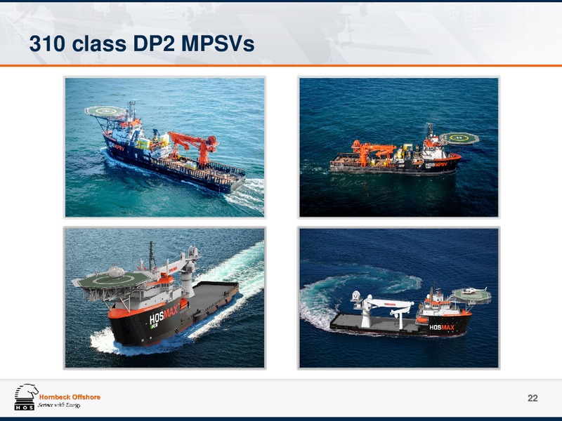 JUNE 2015 INVESTOR PRESENTATION UPDATE – Hornbeck Offshore – slide 21