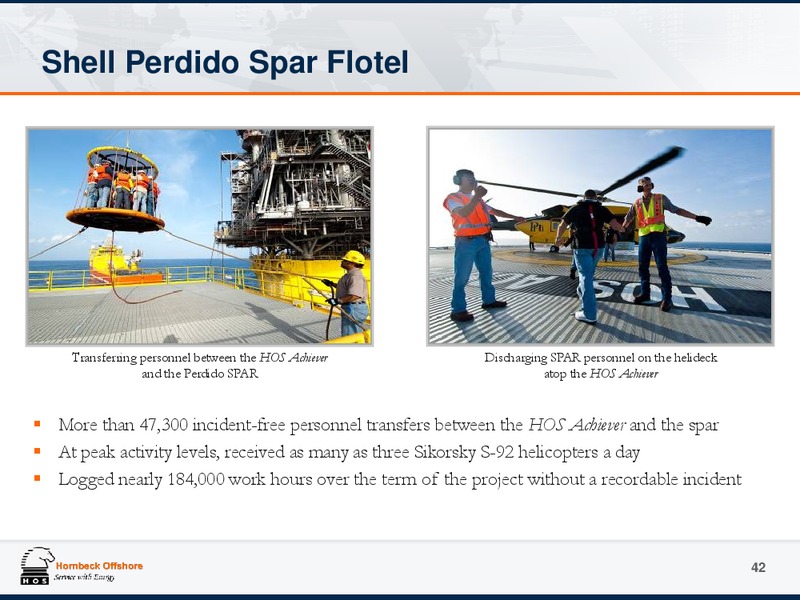 JUNE 2015 INVESTOR PRESENTATION UPDATE – Hornbeck Offshore – slide 41