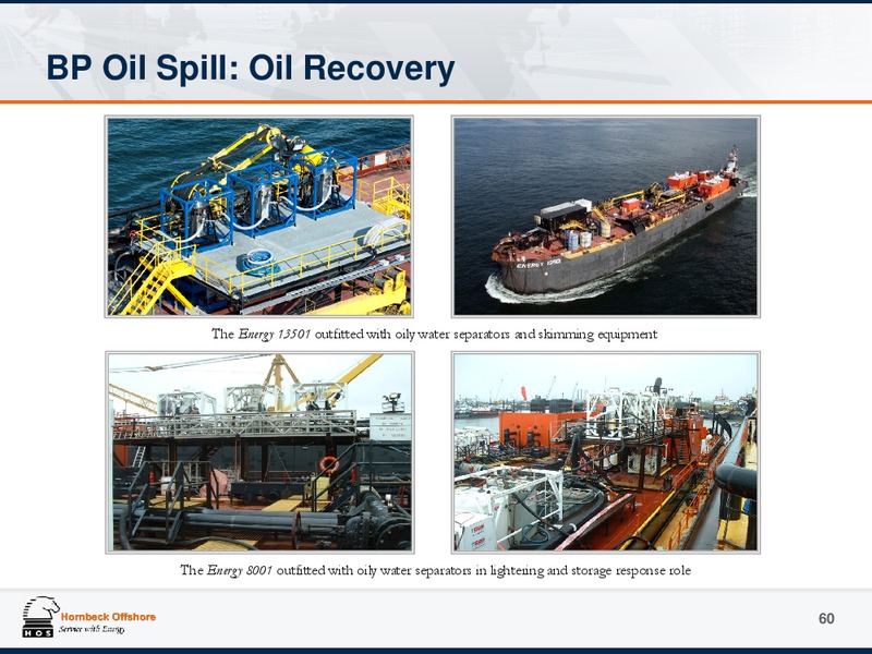 JUNE 2015 INVESTOR PRESENTATION UPDATE – Hornbeck Offshore – slide 59