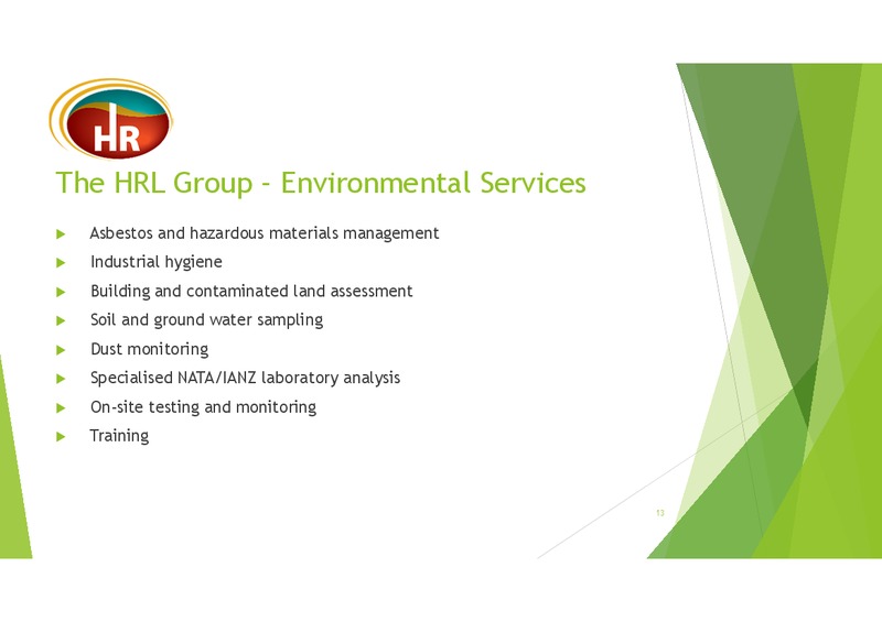 August 2015 Investor Presentation – Hot Rock Limited – slide 12