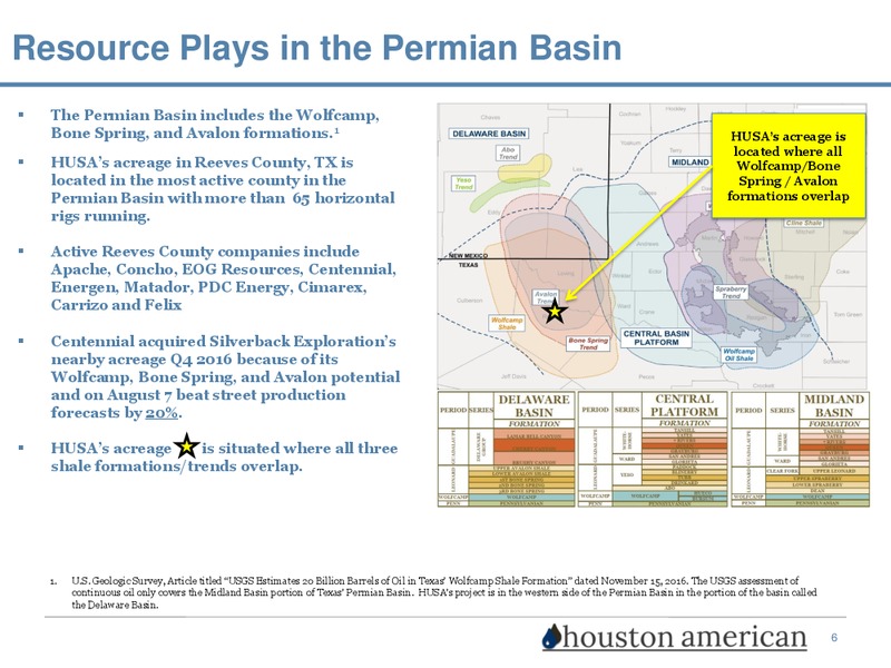 The Enercom Oil and Gas Conference – Houston American Energy Corp. – slide 6
