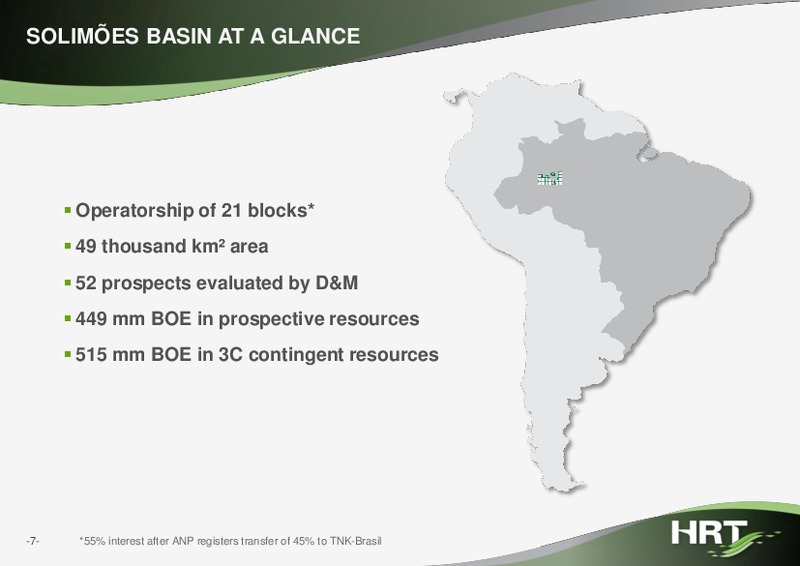 Q4 2011 EARNINGS CALL – Hrt Participoes Em Petroleo Sa – slide 6