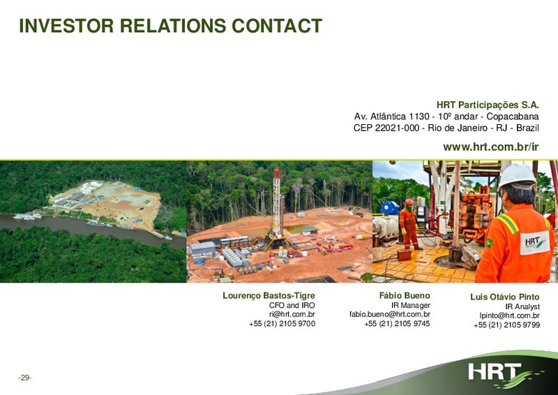 Q4 2011 EARNINGS CALL – Hrt Participoes Em Petroleo Sa – slide 28