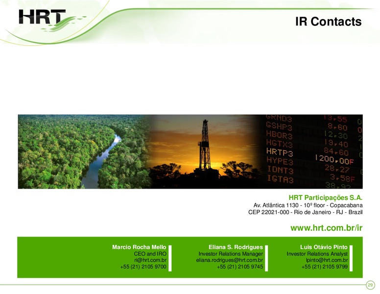 Q1 2011 – Hrt Participoes Em Petroleo Sa – slide 28