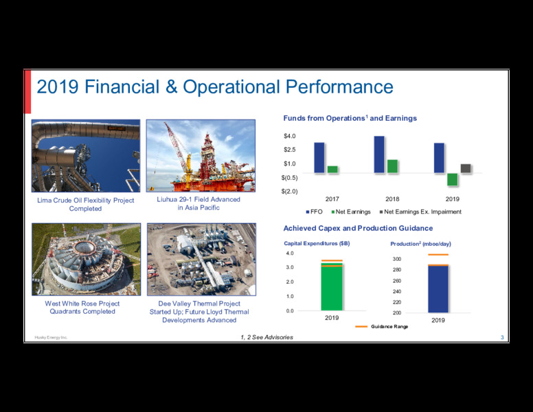 2019 Annual and Special Meeting of Shareholders – Husky Energy Inc. – slide 3