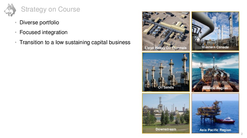 July 2016 Corporate Presentation – Husky Energy Inc. – slide 2