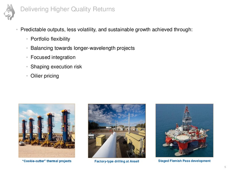 BAML 2014 GLOBAL ENERGY CONFERENCE – Husky Energy Inc. – slide 5