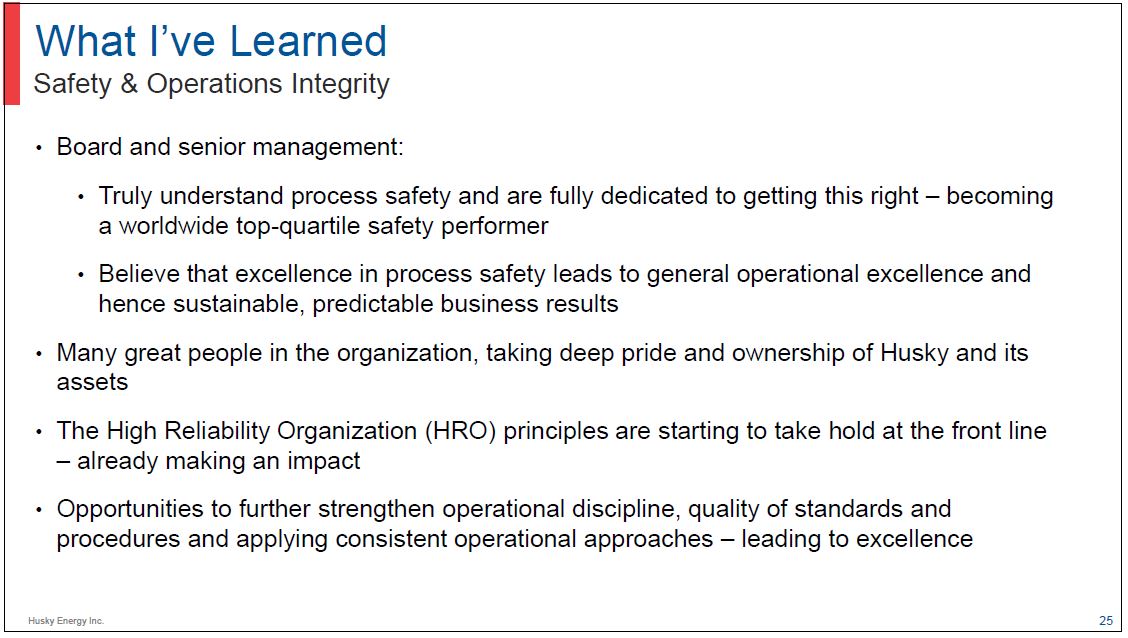 Investor Day – Husky Energy Inc. – slide 24