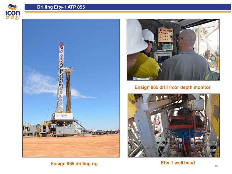 DUG Conference – Icon Energy Ltd. – slide 15