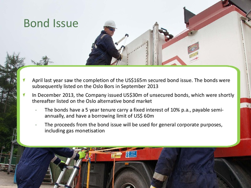 Preliminary audited results 2014 – Igas Energy Plc – slide 8