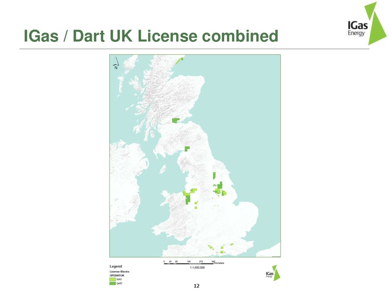First Energy Global Energy Conference – Igas Energy Plc – slide 12