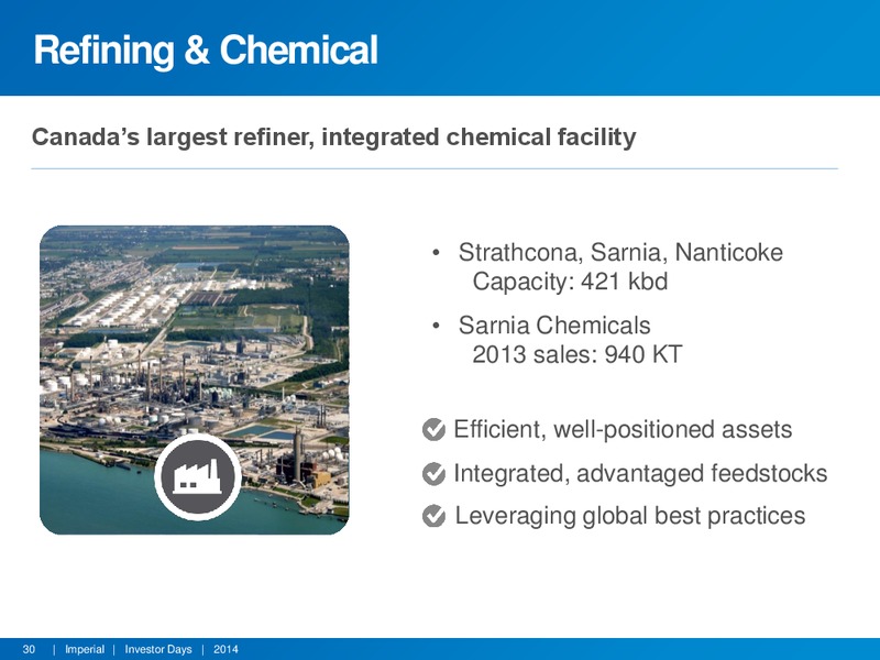 APRIL 2014 INVESTOR DAYS – Imperial Oil Limited – slide 29