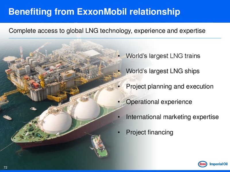 JUNE 2013 INVESTOR DAY – Imperial Oil Limited – slide 72