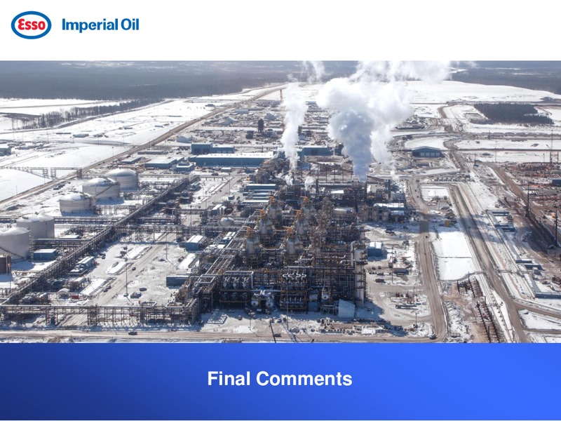 JUNE 2013 INVESTOR DAY – Imperial Oil Limited – slide 74