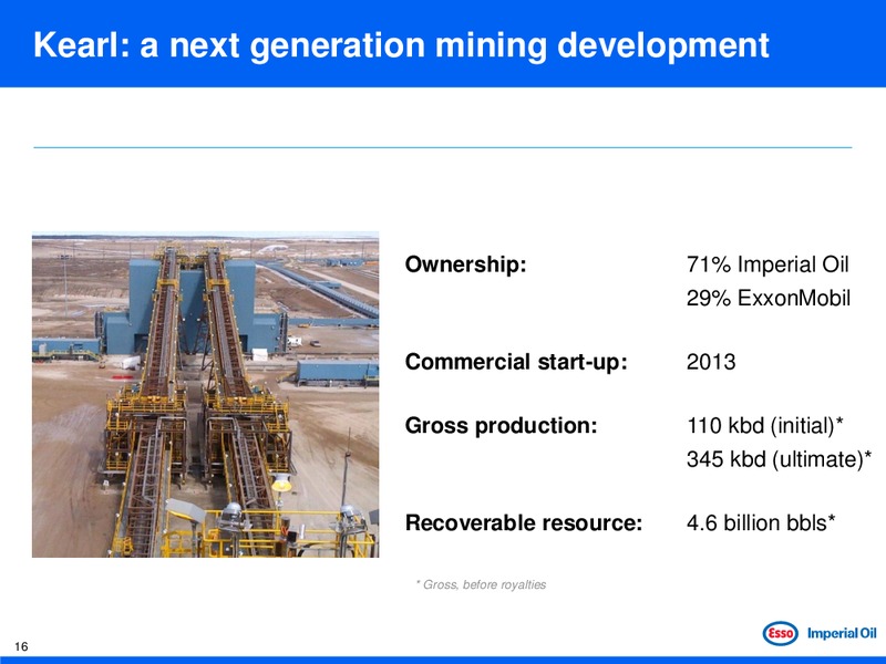BARCLAYS CAPITAL CEO ENERGY POWER CONFERENCE – Imperial Oil Limited – slide 15