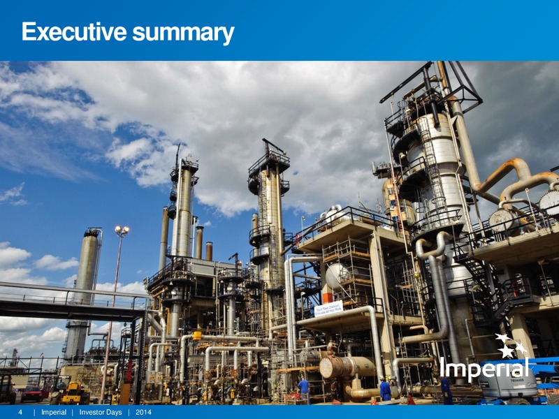 INVESTOR DAYS – Imperial Oil Limited – slide 3