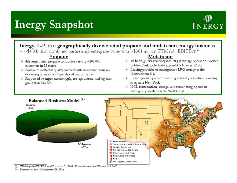 INVESTOR PRESENTATION – Inergy, L.P. – slide 3