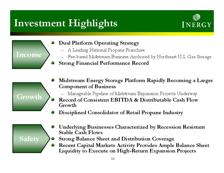 INVESTOR PRESENTATION – Inergy, L.P. – slide 15