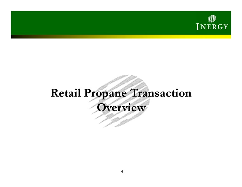 INVESTOR PRESENTATION – Inergy, L.P. – slide 3