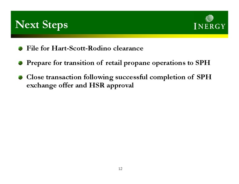 INVESTOR PRESENTATION – Inergy, L.P. – slide 11
