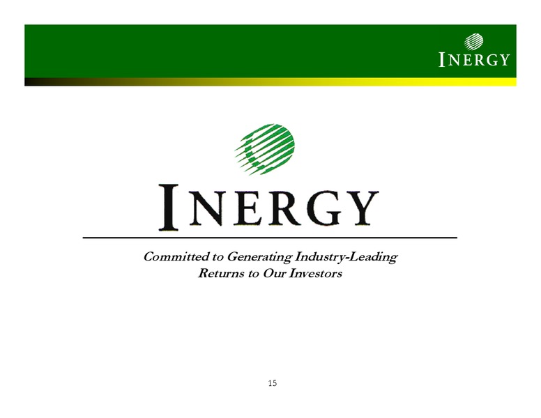 INVESTOR PRESENTATION – Inergy, L.P. – slide 14