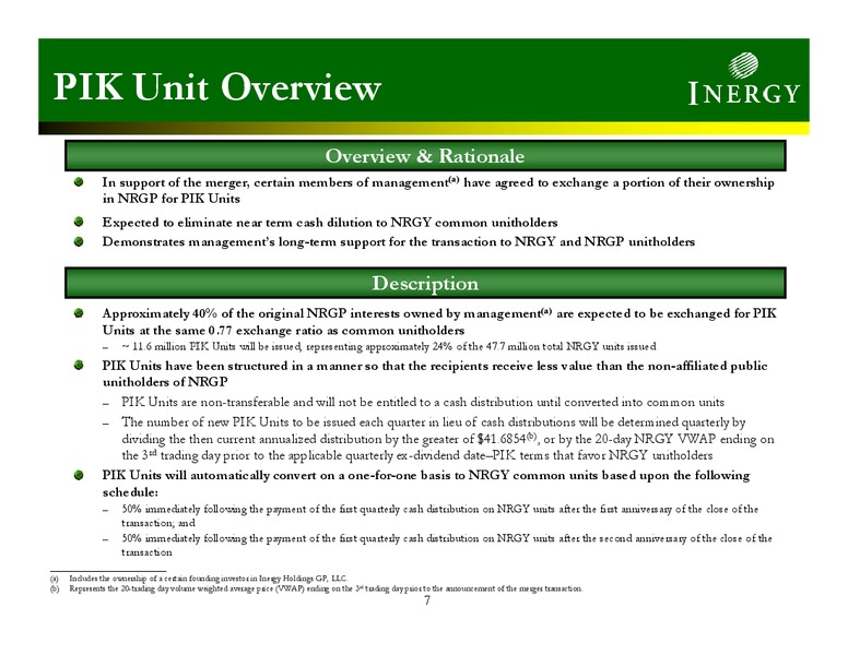 INVESTOR PRESENTATION – Inergy, L.P. – slide 6