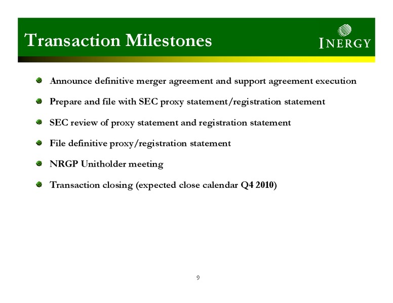 INVESTOR PRESENTATION – Inergy, L.P. – slide 8