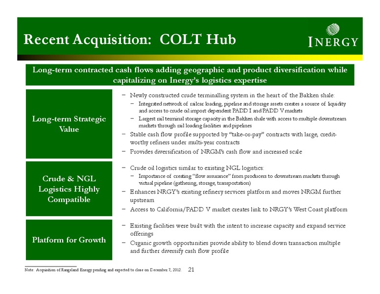 2012 ANALYST CONFERENCE – Inergy, L.P. – slide 20