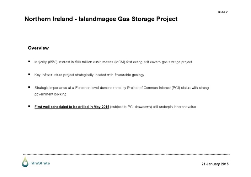 AGM Presentation – Infrastrata Plc – slide 6