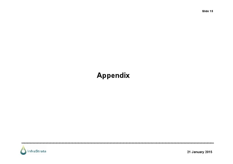 AGM Presentation – Infrastrata Plc – slide 14