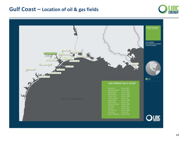 LINC ENERGY ANNUAL GENERAL MEETIN – Ingersoll-Rand Plc – slide 12
