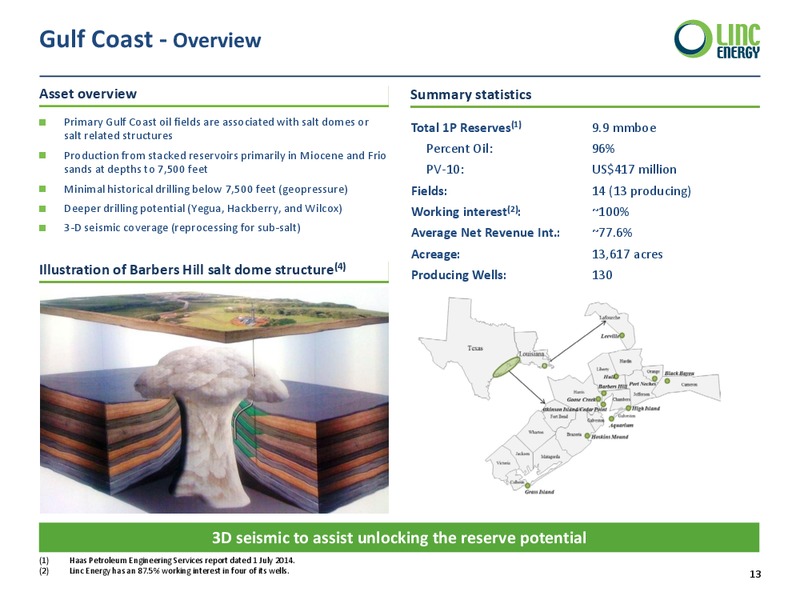 LINC ENERGY ANNUAL GENERAL MEETIN – Ingersoll-Rand Plc – slide 13