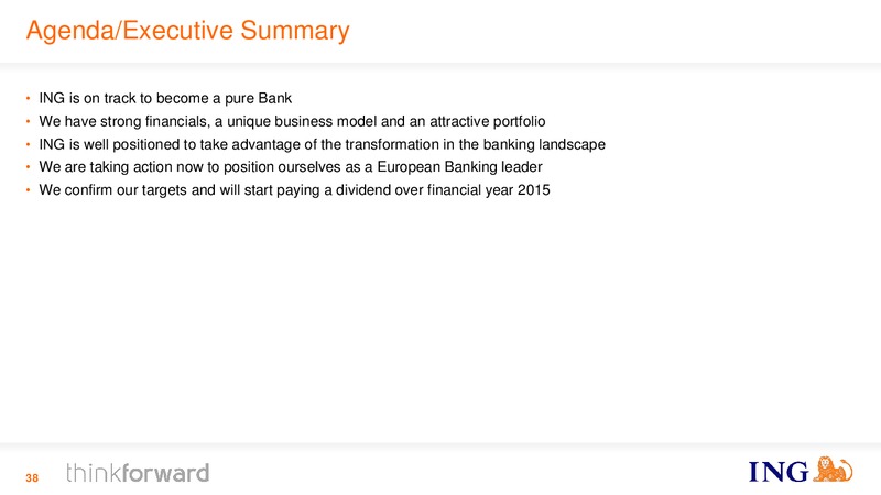 ING Investor Day – Ing Group – slide 38