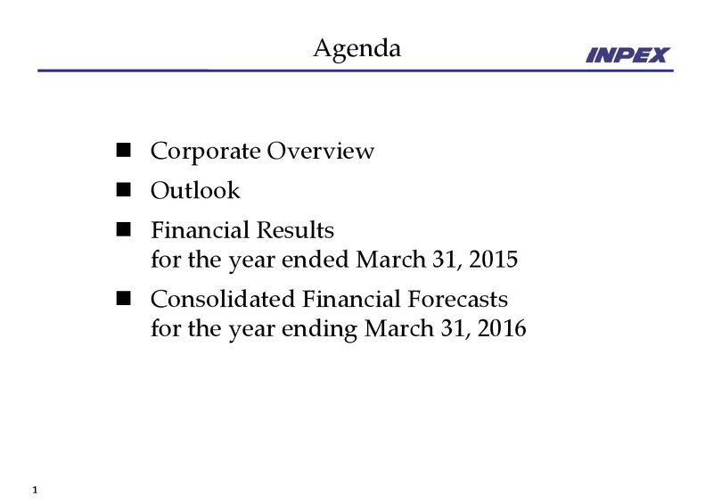 Financial Results Year End – Inpex Corp – slide 2