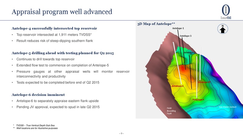 Business Update LNG – Interoil Corporation – slide 7