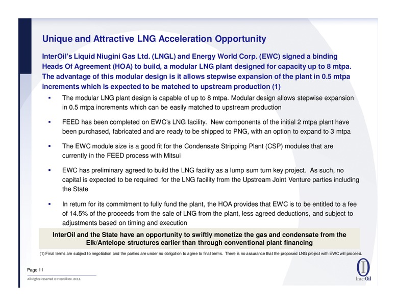 IPAA Oil & Gas Investment Symposia – Interoil Corporation – slide 10