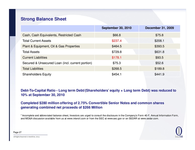 IPAA Oil & Gas Investment Symposia – Interoil Corporation – slide 26