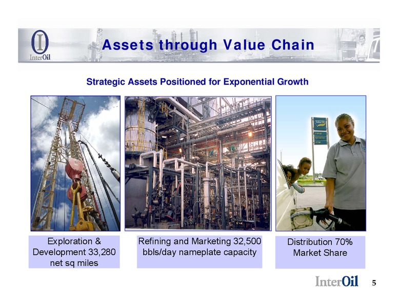 RAYMOND JAMES 29TH ANNUAL INSTITUTIONAL INVESTORS CONFERENCE – Interoil Corporation – slide 4