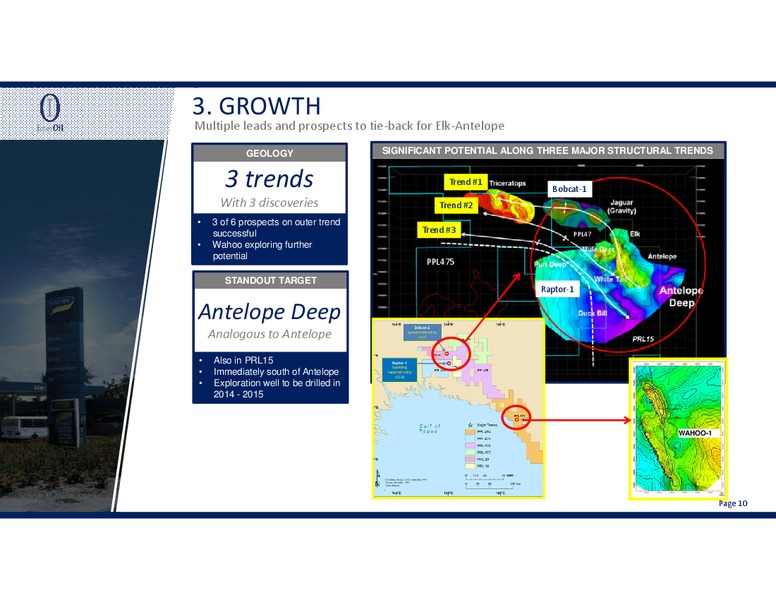 PRL15 MONETIZATION – Interoil Corporation – slide 9