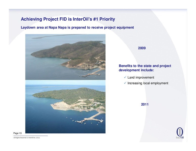 APRIL 2011 IPAA OGIS NEW YORK – Interoil Corporation – slide 12