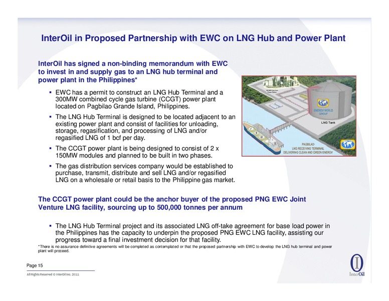 APRIL 2011 IPAA OGIS NEW YORK – Interoil Corporation – slide 14