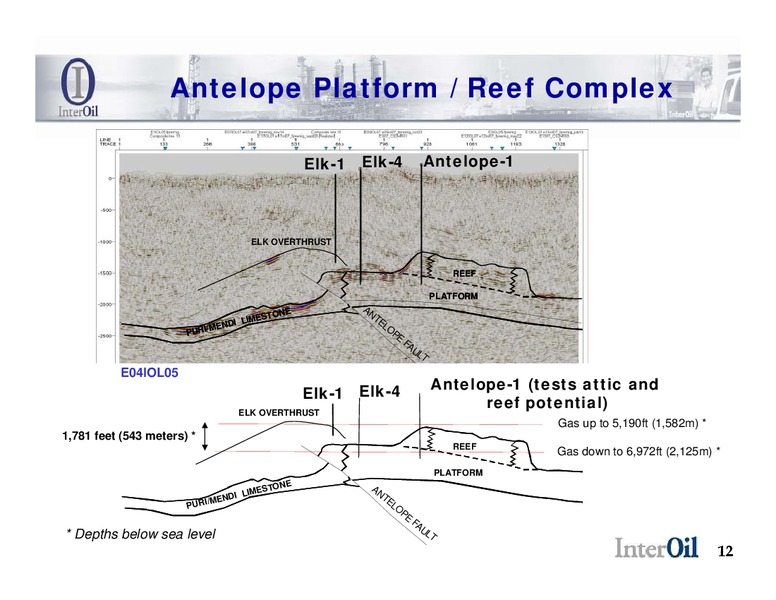 ELK 4 TECHNICAL UPDATE – Interoil Corporation – slide 12