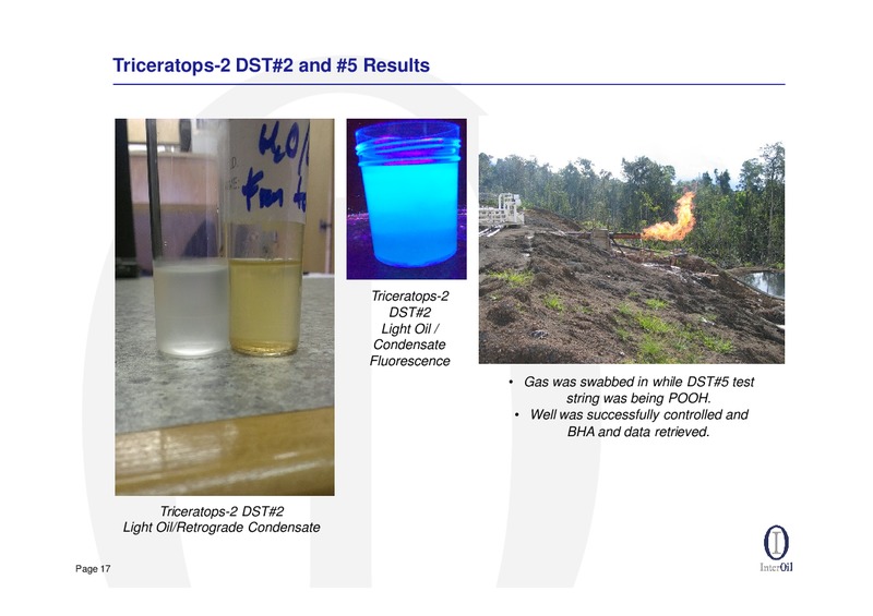 Q1 2012 EARNINGS CALL – Interoil Corporation – slide 16